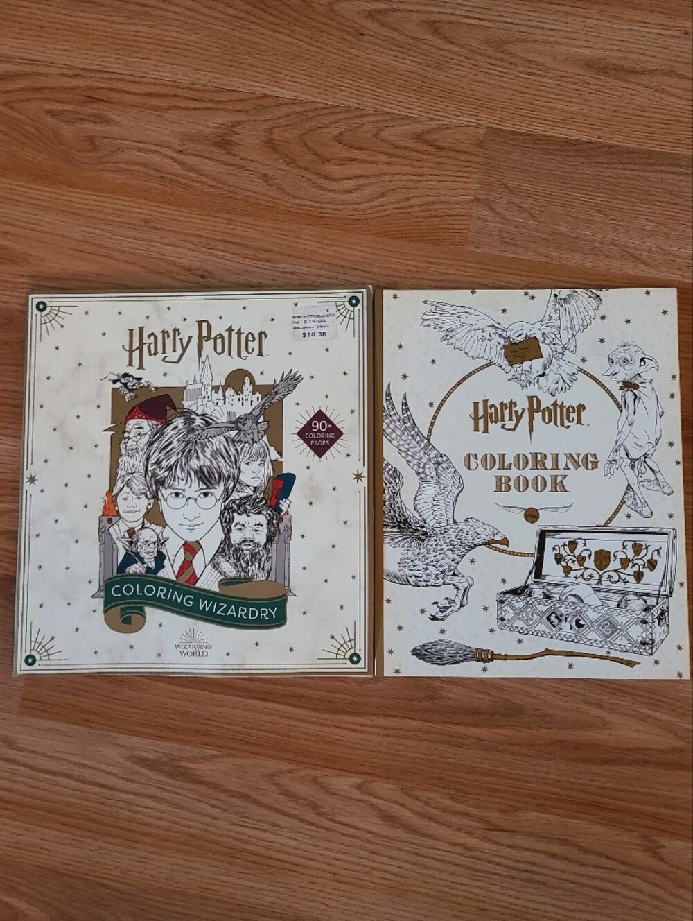 Set Of 2 Harry Potter Coloring Books